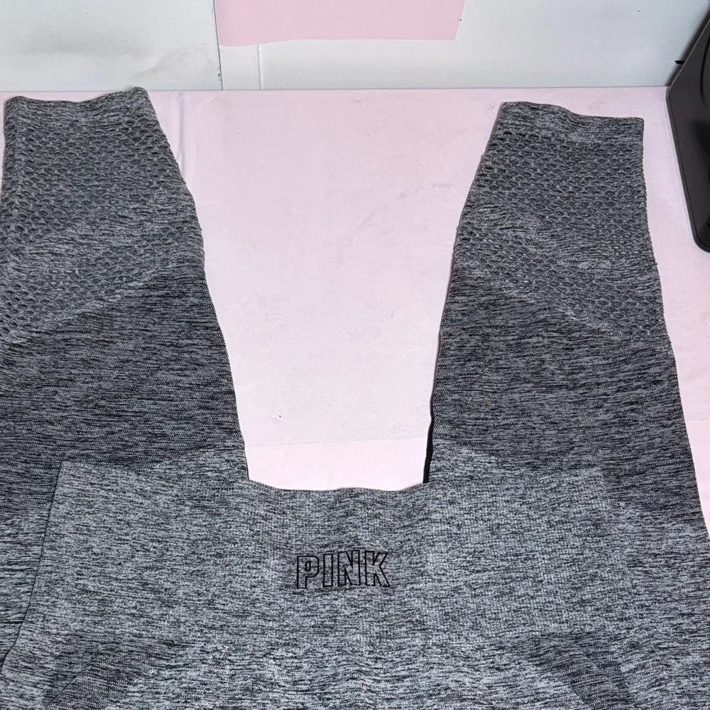 PINK Victoria's Secret Gray Bike Shorts - Picture 3 of 7